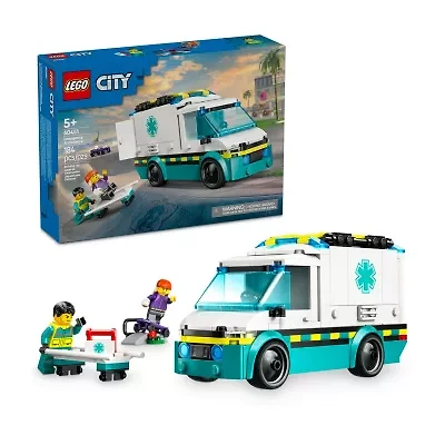 LEGO® City Ambulance 60451 Building Blocks 184-pc.