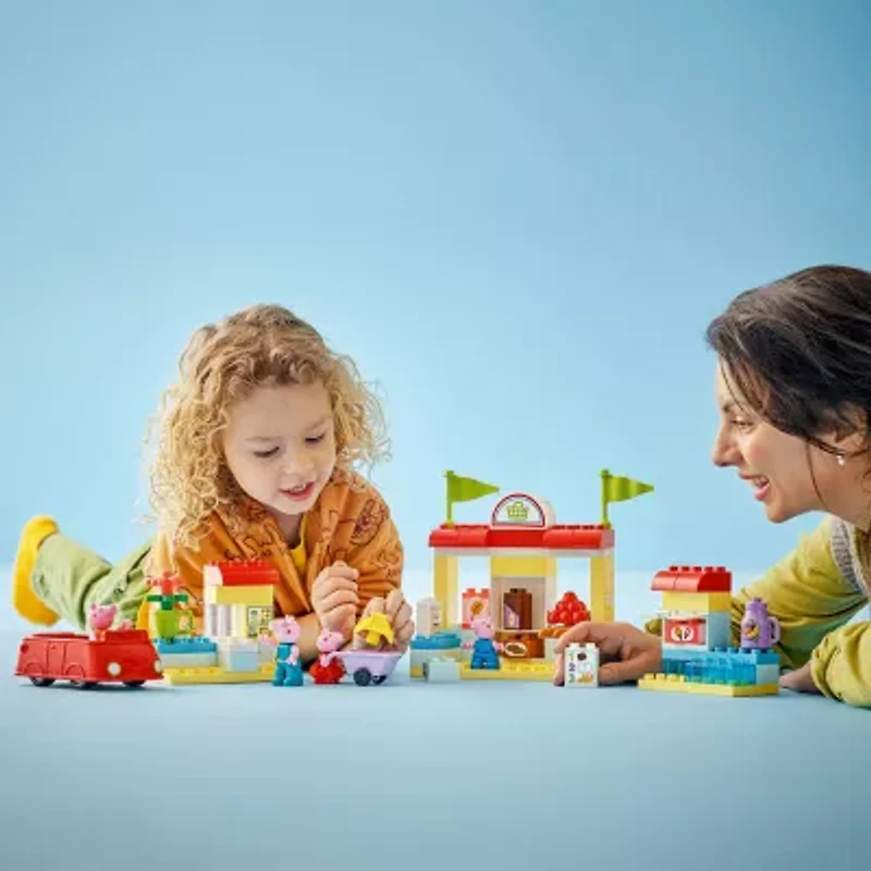 LEGO® DUPLO® Peppa Pig Market Building Blocks 70-pc.