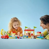 LEGO® DUPLO® Peppa Pig Market Building Blocks 70-pc.