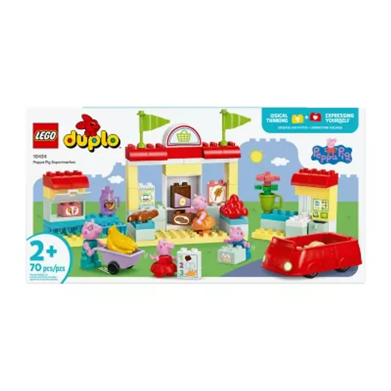 LEGO® DUPLO® Peppa Pig Market Building Blocks 70-pc.