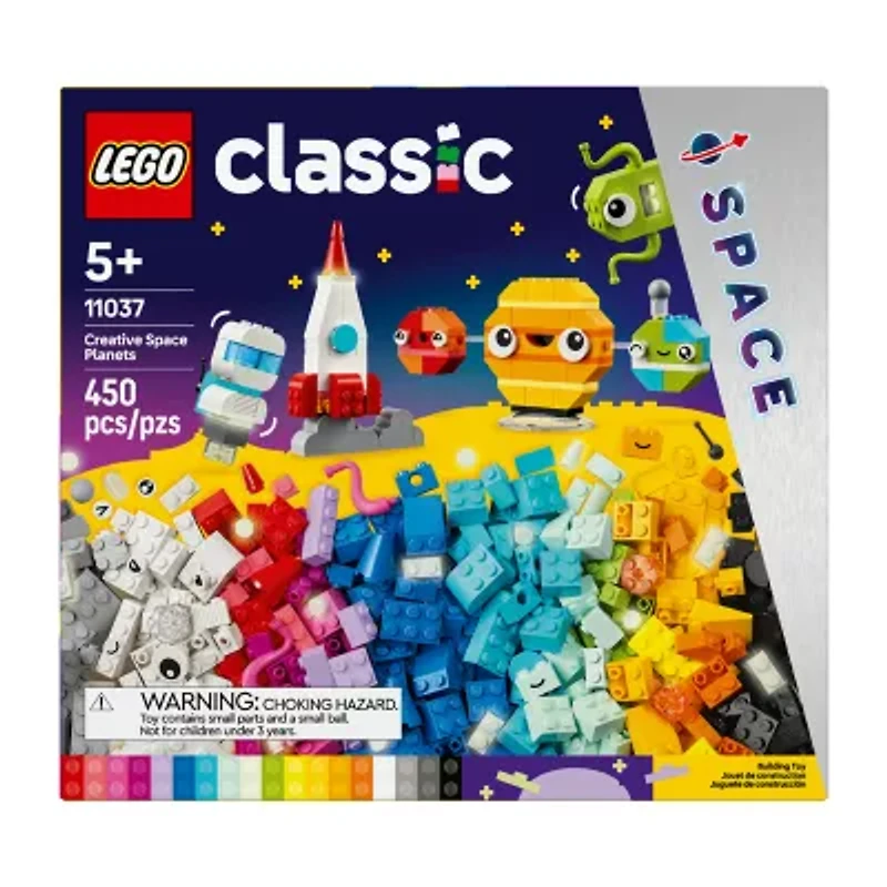 LEGO® Classic Space Plane Building Blocks 450-pc.