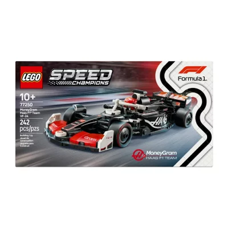 LEGO® Speed Champions Moneygram Haas F1 77250 Building Blocks 242-pc.