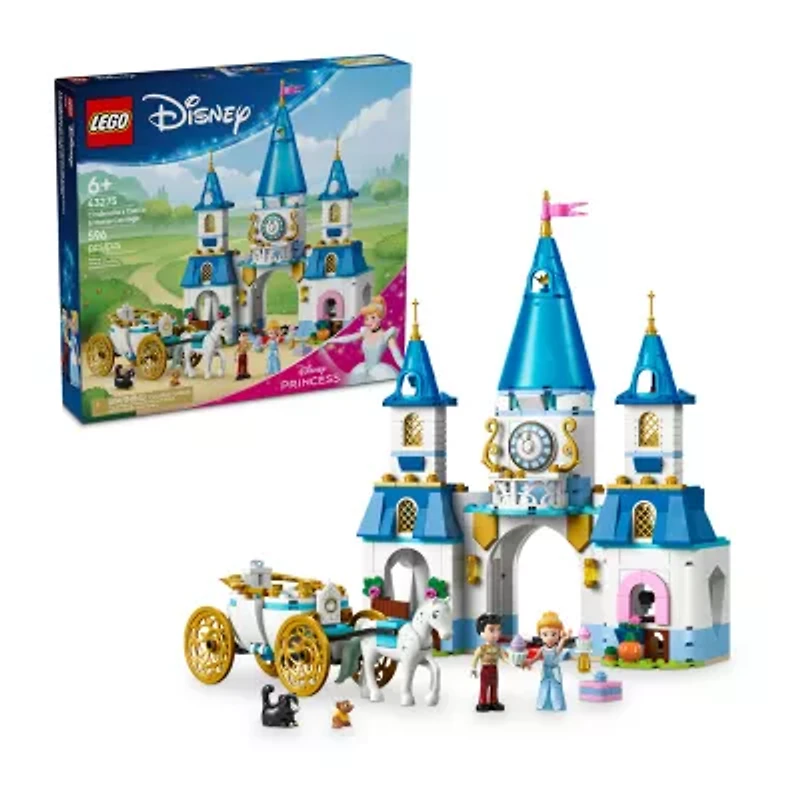 LEGO® Disney Castle Carriage Building Blocks 596-pc.