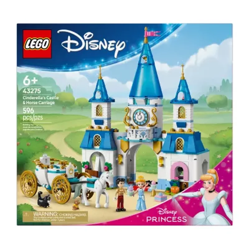 LEGO® Disney Castle Carriage Building Blocks 596-pc.