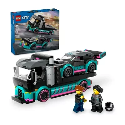LEGO® City Race Car Carrier Building Blocks 328-pc.