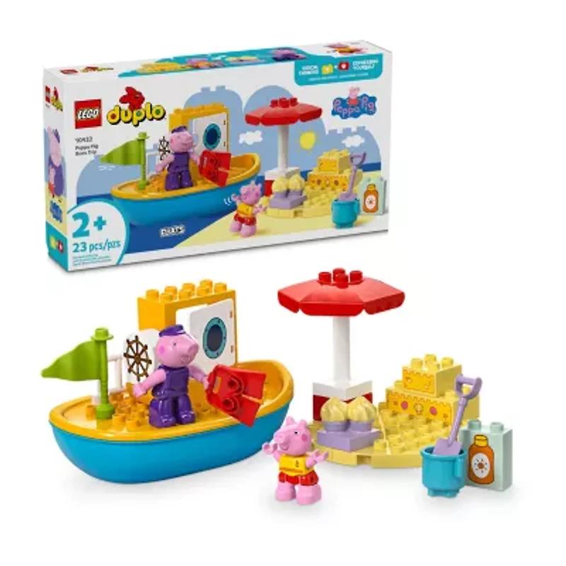 LEGO® DUPLO® Peppa Pig Boat Building Blocks 23-pc.