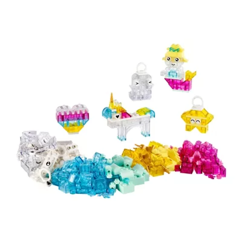LEGO® Classic Transparent Box Building Blocks 340-pc.