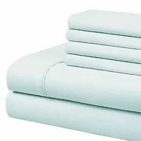 Cathay Home Easy Fit Modern Sheet Set With Bonus Pillowcases