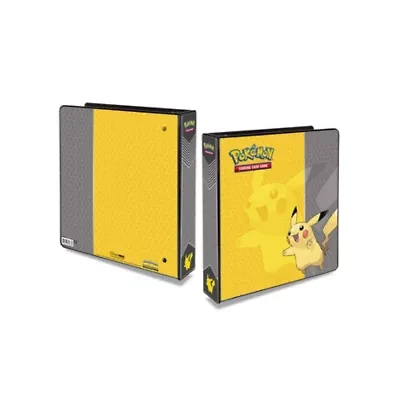 Ultra Pro "Pokemon Pikachu 2"" 3-Ring Binder""" Card Game