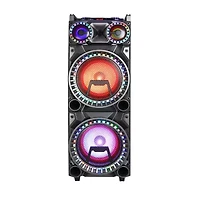 Befree Sound Dual 10 Inch Subwoofer Bluetooth Portable Party Speaker