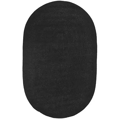 Better Trends Chenille Braid Oval Area Rug
