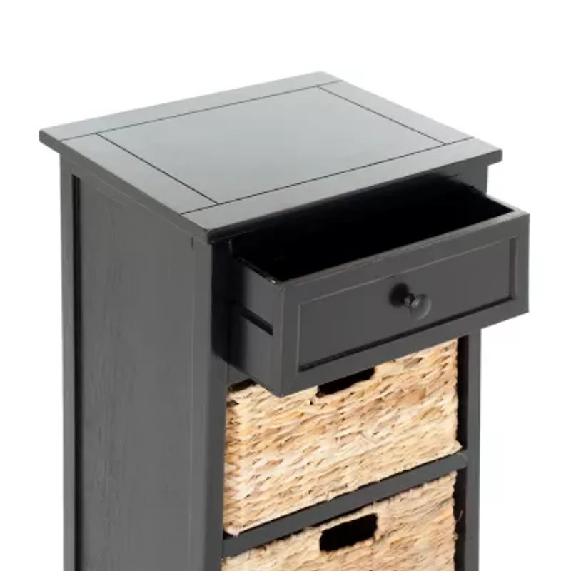 Carie 3-Drawer Storage End Table