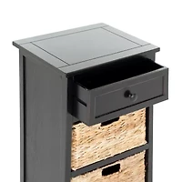 Carie 3-Drawer Storage End Table