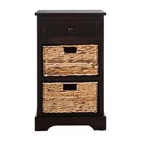 Carie 3-Drawer Storage End Table