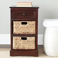 Carie 3-Drawer Storage End Table