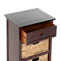 Carie 3-Drawer Storage End Table