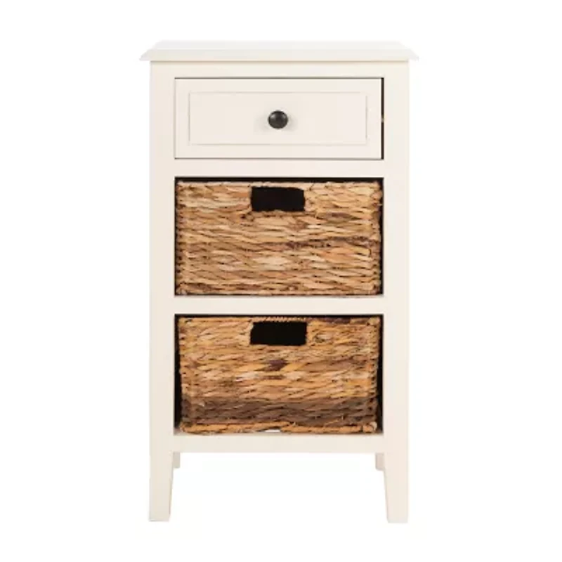 Everly 3-Drawer Storage End Table