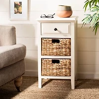 Everly 3-Drawer Storage End Table