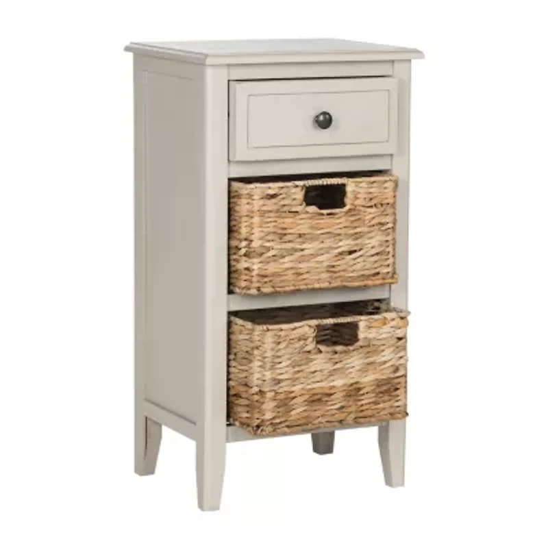 Everly 3-Drawer Storage End Table