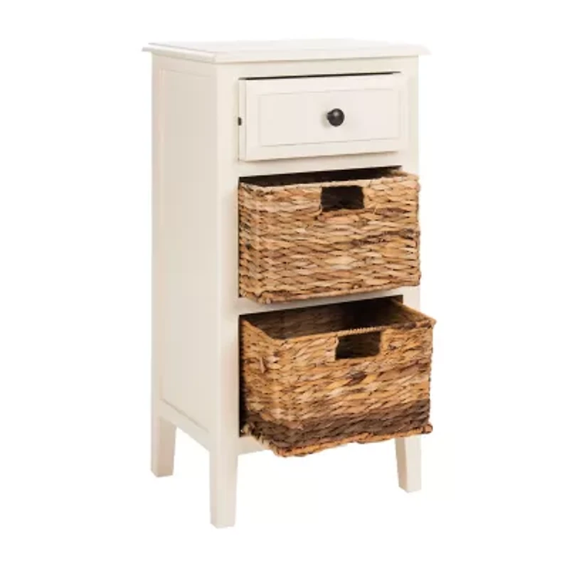 Everly 3-Drawer Storage End Table