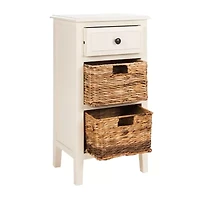 Everly 3-Drawer Storage End Table
