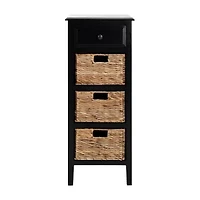 Michaela 4-Drawer Storage End Table