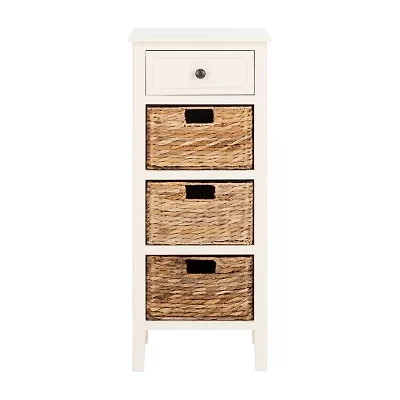 Michaela 4-Drawer Storage End Table