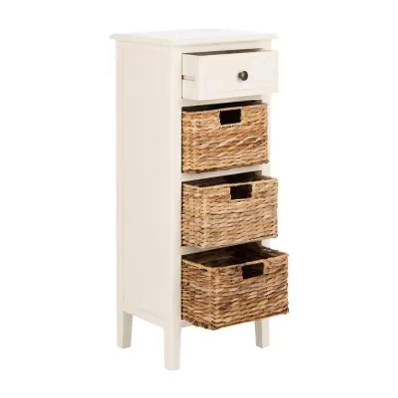Michaela 4-Drawer Storage End Table