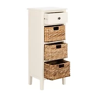 Michaela 4-Drawer Storage End Table
