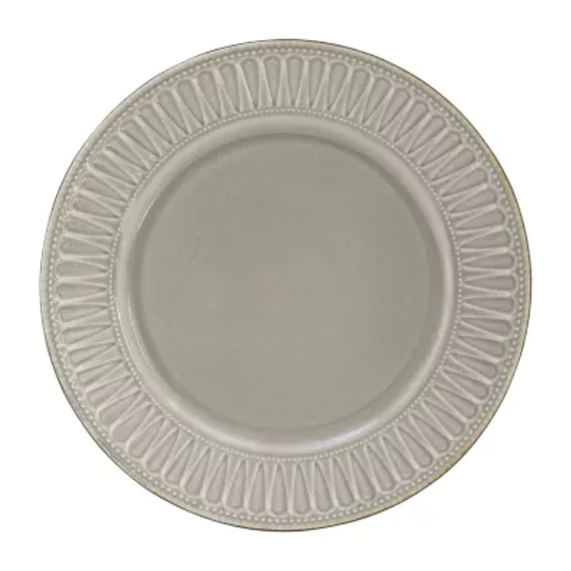 Baum Wrenna Grey 16-pc. Ceramic Dinnerware Set