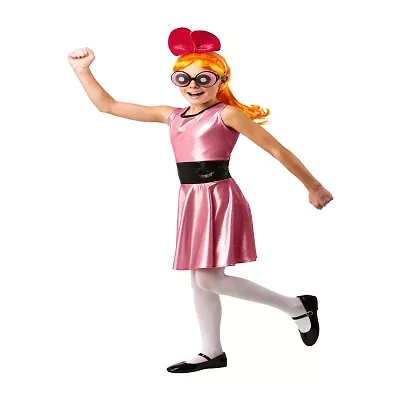 Little & Big Kid Girls Blossom Powerpuff 3-pc. Costume
