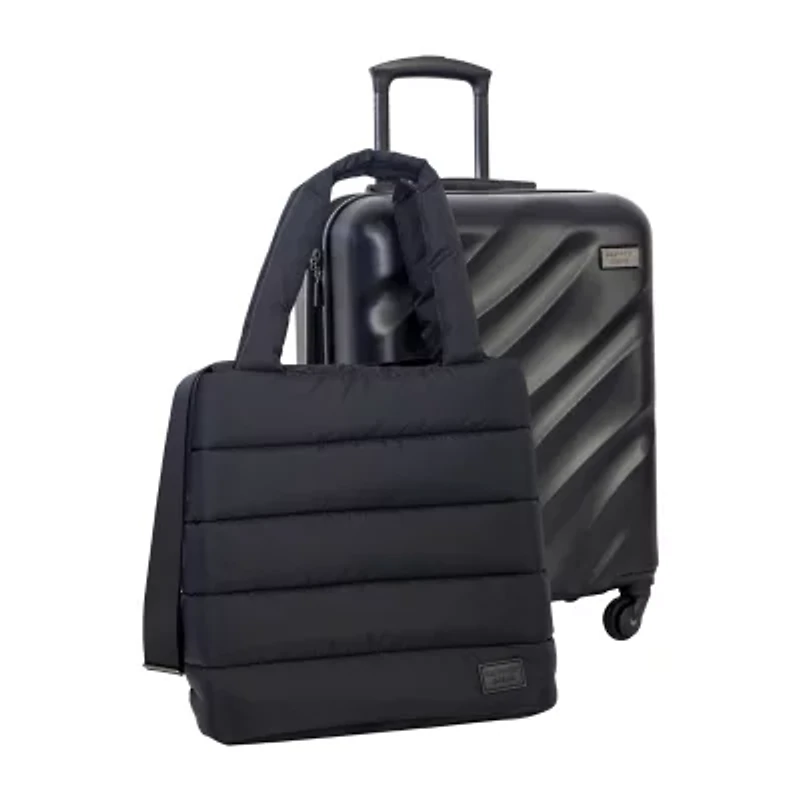 Geoffrey Beene Puffer 2-pc. Hardside Luggage Set
