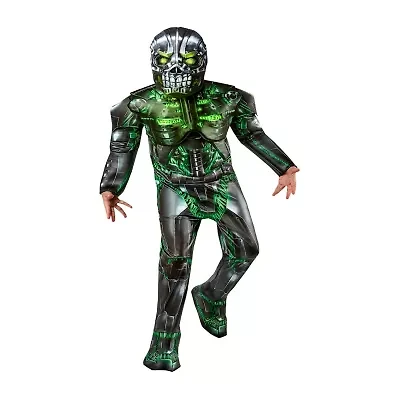 Little & Big Kid Boys Mortal Kombat Green Cyborg 2-pc. Costume