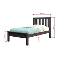 Contempo Mission Twin Bed