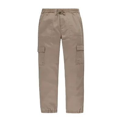 Levi's Big Kid Boys Adjustable Waist Drawstring Cuffed Cargo Pant