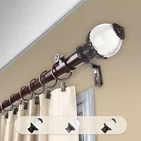 Rod Desyne Beam 1" Adjustable Curtain