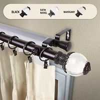 Rod Desyne Beam Double Curtain