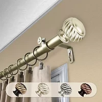 Rod Desyne Baldir 1 Adjustable Curtain