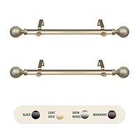 Rod Desyne (Set Of 2) Globe Side 1 Curtain