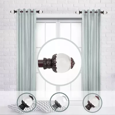Rod Desyne (Set Of 2) Beam Side 1 Adjustable Curtain