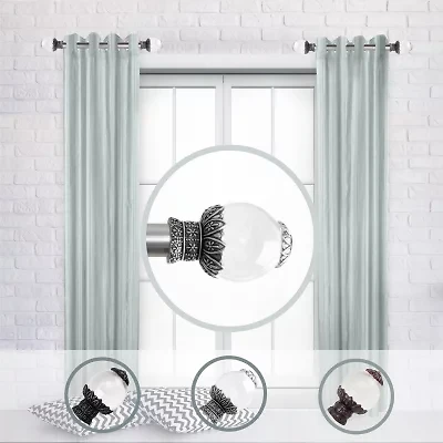 Rod Desyne (Set Of 2) Beam Side 1 Adjustable Curtain