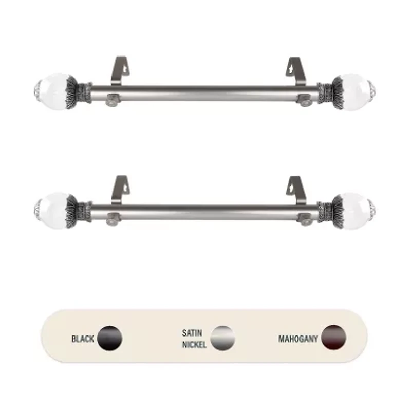 Rod Desyne (Set Of 2) Beam Side 1 Adjustable Curtain
