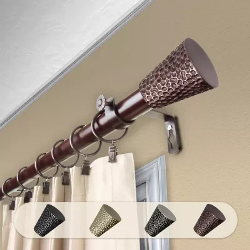 Rod Desyne Halldor 1 Adjustable Curtain