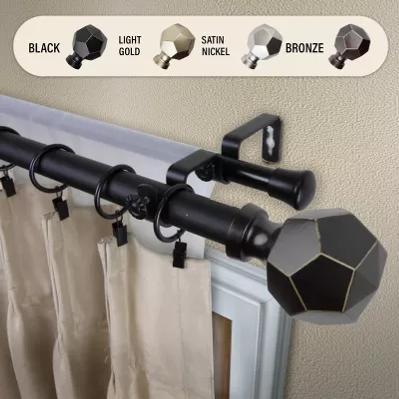 Rod Desyne Darden Double Curtain