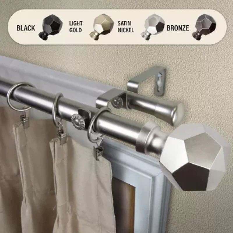 Rod Desyne Darden Double Curtain