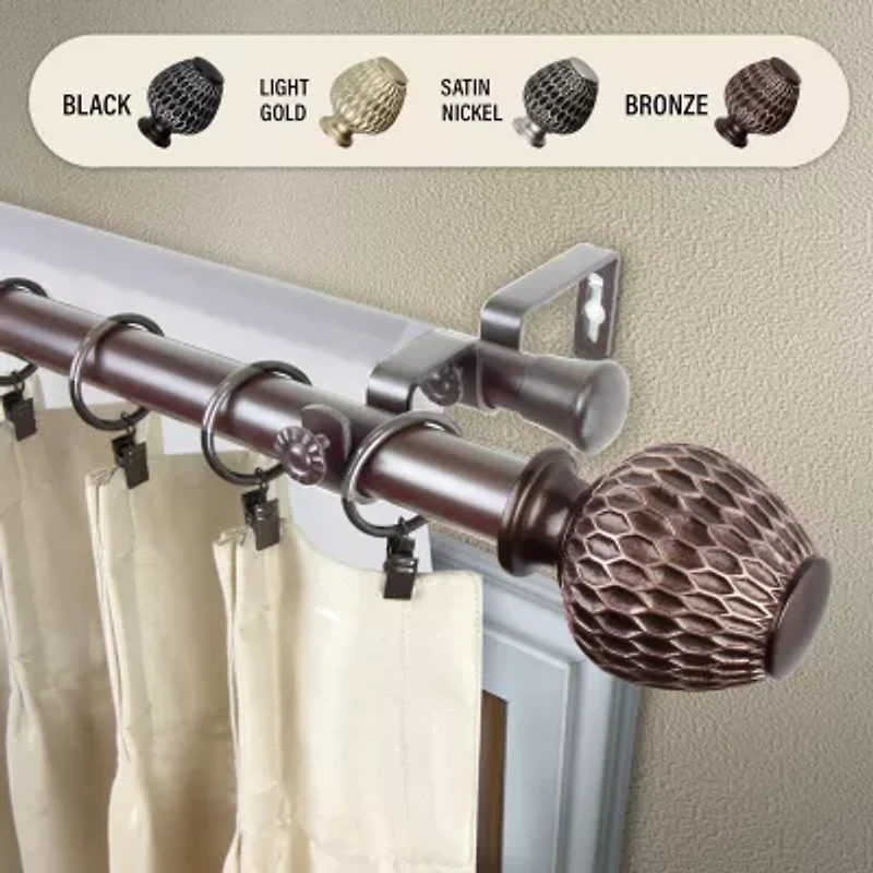 Rod Desyne Ashwin Double Curtain
