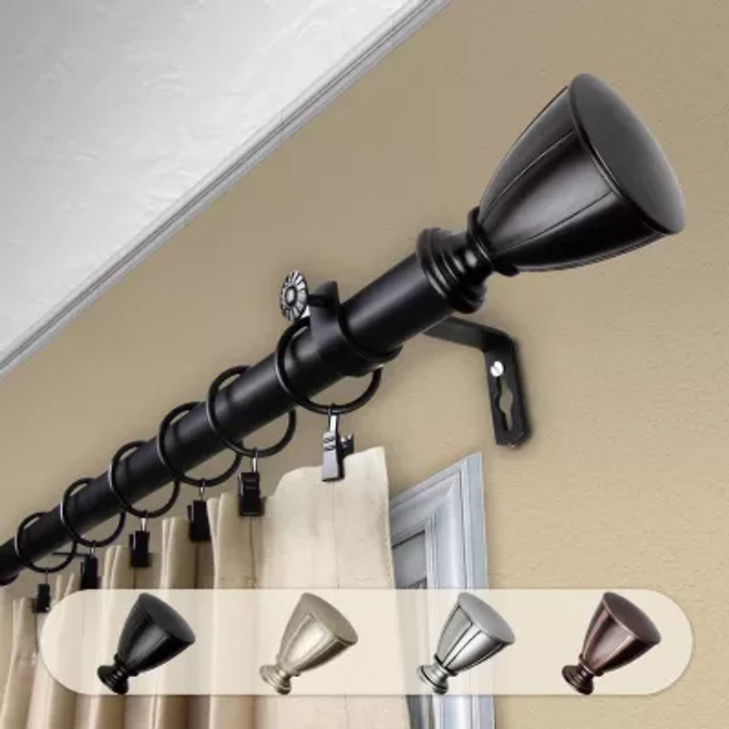 Rod Desyne Ayla 1 Adjustable Curtain