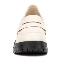 New York & Company Penni Womens Moc Closed Toe Loafers