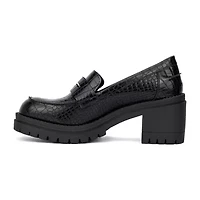 New York & Company Penni Womens Moc Closed Toe Loafers