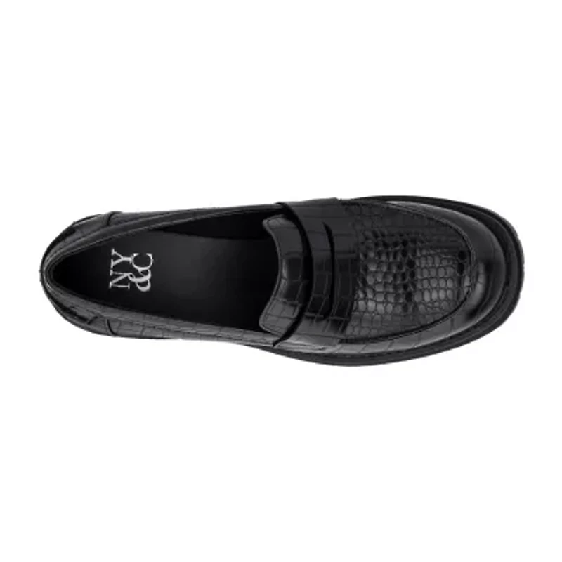 New York & Company Penni Womens Moc Closed Toe Loafers